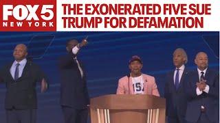 The Exonerated Five sue Donald Trump for defamation