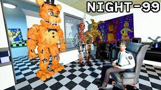 АНИМАТРОНИКИ ПУГАЮТ ОХРАННИКА FNAF COOP ГАРРИС МОД ► Garry's Mod