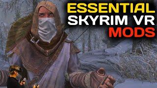 The 3 MOST ESSENTIAL mods for SKYRIM VR IMMERSION & FUNCTIONALITY