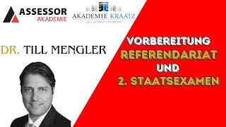 Dr. Till Mengler über die Unterschiede zwischen dem 1. Staatsexamen und dem 2. Staatsexamen