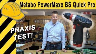 AKKUSCHRAUBER TEST | 10,8V METABO PowerMaxx BS Quick Pro - Top oder Flop?