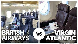 British Airways VS Virgin Atlantic Premium Economy Comparison