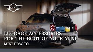 Using the Luggage Accessories for the Boot of Your MINI | MINI How-To