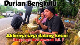 DISINI..!! HARGANYA DI OBRAL durian BENGKULU makan sampai PUAS HARGA CUMA 20 RIBU