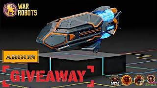 Looking For Silver On FFA | GIVEAWAY 5X ARGON ALPHA WEAPON | #WRwinArgon  #warrobots