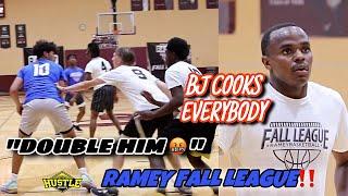 A SHIFTY BJ WARD FACES OFF AGAINST ONE OF CAPES BEST 6'8 CAMERON WILLIAMS!! RAMEY FALL LEAGUE