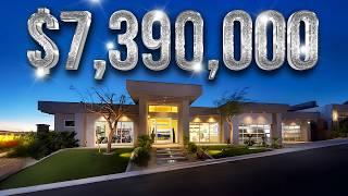 Tour The Ultimate Modern Las Vegas Estate With Breathtaking Strip & Mountain Views!