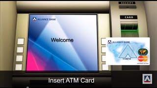 Transferring funds via Interbank Fund Transfer (IBFT) using an ATM