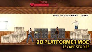 GTA San Andreas 2D Platformer MOD Escape Stories