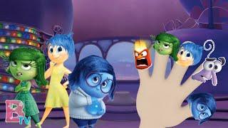 INSIDE OUT NEW FINGER FAMILY - Nursery Rhymes & Kids Songs