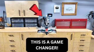 This Miter Saw Station Changes Everything
