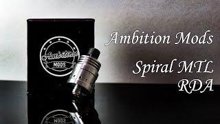 Spiral MTL RDA by Ambition Mods - M's Vape