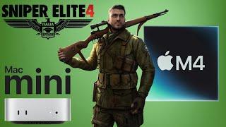 Sniper Elite 4 is out on Mac! Testing games on the M4 Mac mini