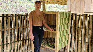 make cabinets from wood and bamboo | Lý Thị Duyên