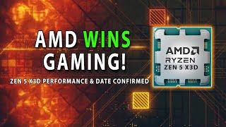 AMD WINS GAMING! Ryzen 9000 X3D Performance & Date Confirmed