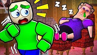 DO NOT Wake Up GRANNY! | Roblox Scary Obby