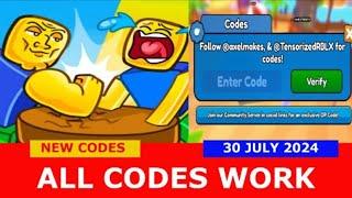 *NEW CODES* Arm Wrestle Simulator ROBLOX | ALL CODES | JULY 30, 2024