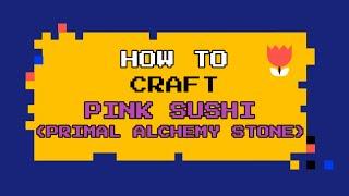 Black Desert Mobile | How to Craft PINK SUSHI (Primal Alchemy Stone)