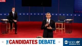 Second Presidential Debate 2012: Obama: Secretary Clinton Works For Me