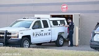 Deer Runs into Apple Valley Target - Scenes from Outside the Store