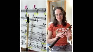 Amazing Grace - Practice Chanter lesson (Line 1 only - 1st 4 bars)