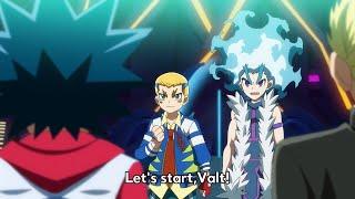 Beyblade Burst Sparking「English Sub」-Episode 39 -VALT & RANTARO V/S LUI AND DRUM