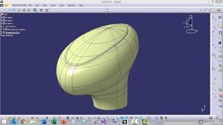 Catia Car Gear Stick