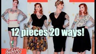 Lookbook: 12 Pinup Basics 20 Ways! CHERRY DOLLFACE