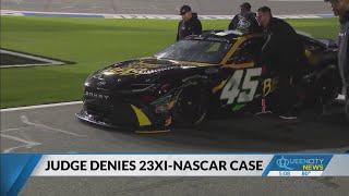 Federal judge denies 23XI lawsuit against NASCAR