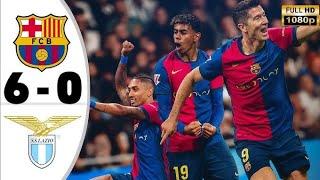 Champions league • Barcelona vs Lazio 6-0  highlight & all goals 