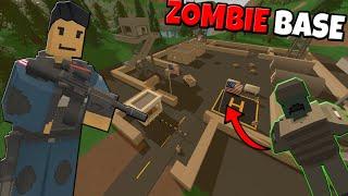 Zombie Horde Infests MILITARY FORT! - Unturned: Zombie Survival