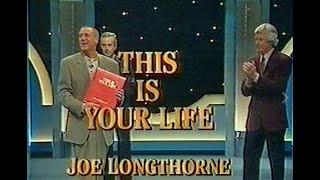 JOE LONGTHORNE  'THIS IS YOUR LIFE'  ITV