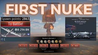 War Thunder : My First Nuke