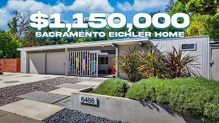 Eichler Home Tour in Sacramento California!