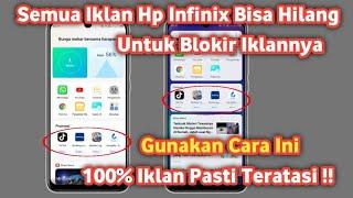 Cara menghilangkan Iklan di hp infinix | Memblokir iklan di hp infinix