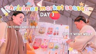 Behind the Scenes of a Winter Market Pop-up! Was it a good market?  Small Business Vlogmas day 9