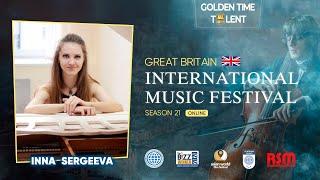 Golden Time Distant Festival | 21 Season | Inna Sergeeva | GT21-4386-0481