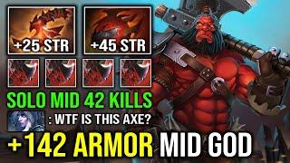 LEVEL 30 SOLO AXE MID 100 Stack Culling Blade +142 Armor Bonus 100% Pure Helix Spinning Dota 2