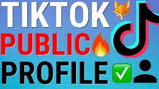 How To Switch From Private To Public TikTok Account