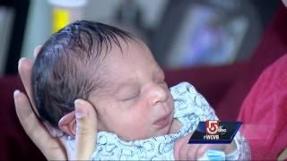 Woman checks in for bad stomach ache, checks out with newborn baby