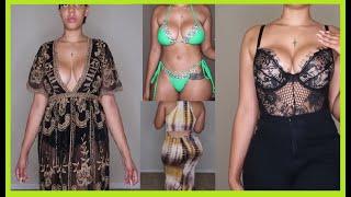 SWIMWEAR SUMMER CLOTHING HAUL HOT MIAMI STYLES QUICK TRY ON NOW