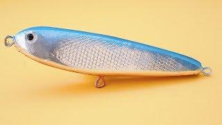 FABRIQUER UN LEURRE DE SURFACE (WOOD FISHING LURE)