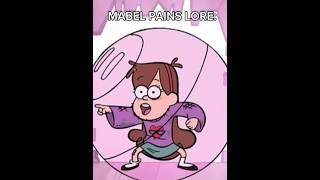 MABEL PAINS LORE: #gravityfalls #humor #viral