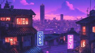 Lofi Hip Hop Beats  1980s & 90s Retro Vibes & Nostalgic Japanese Town Ambience  Lofi Rain Playlist