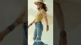 Preview | AI Fashion: Sophie Rocks the Boho Glam Evolution Spring '25 Look! #aifashion