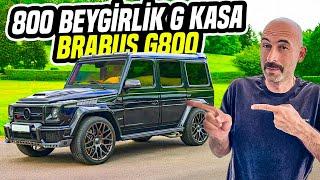 800 BEYGİRLİK MODİFİYE MERCEDES!  ( Brabus G800)