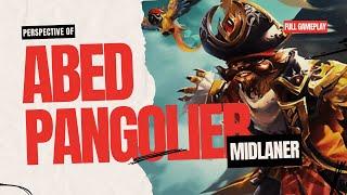 ABED PANGOLIER THE MIDLANER PERSPECTIVE - DOTA 2 PATCH 7.35C