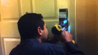 Unlocking a broken Onity door lock