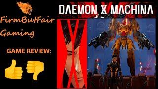 FirmButFair Gaming: Honest Game Review -DAEMON X MACHINA- Mech Aerial Combat, complex arsenal & more