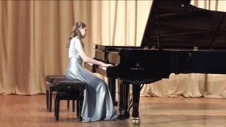 А.Лядов. Прелюдия Des-dur соч.57 №1 . Исполняет Софья Фирстова.